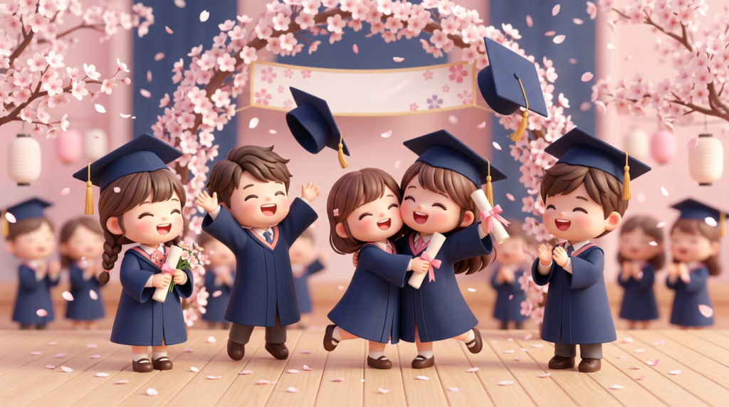 卒業式で感動を誘う言葉ランキングTOP10と例文集【送辞・答辞・メッセージ別】