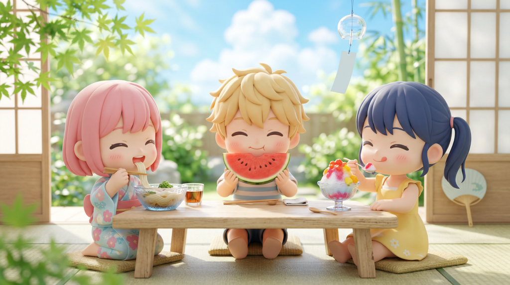 暑い日に食べたい食べ物ランキング10選｜さっぱり・冷たい・夏バテ対策にも